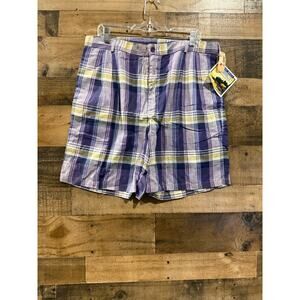Vintage'70s Robert Bruce weekend edition Plaid shorts - Size 38